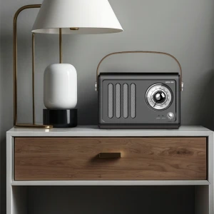 اسپیکر و رادیو بلوتوثی پرتابل گرین لاین مدل Vintage Radio Speaker (GL-SP41)