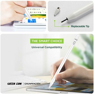 قلم لمسی اندروید، آیفون و ویندوز گرین GNUNPEN2WH