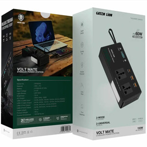 قیمت پاور استیشن گرین لاین Green Lion مدل GNVTMTE27PBBK ظرفیت 27000 میلی آمپر ساعت (A)