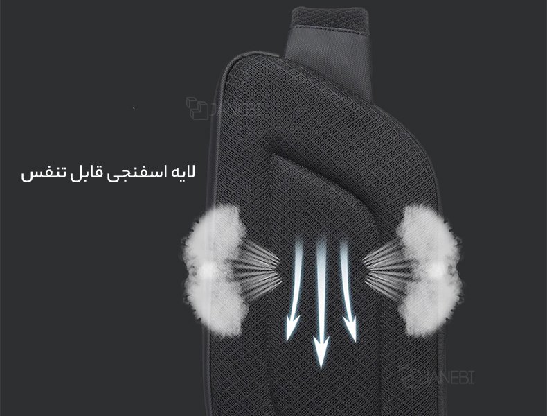 لایه تنفس &zwnj;پذیر کوله تک بند