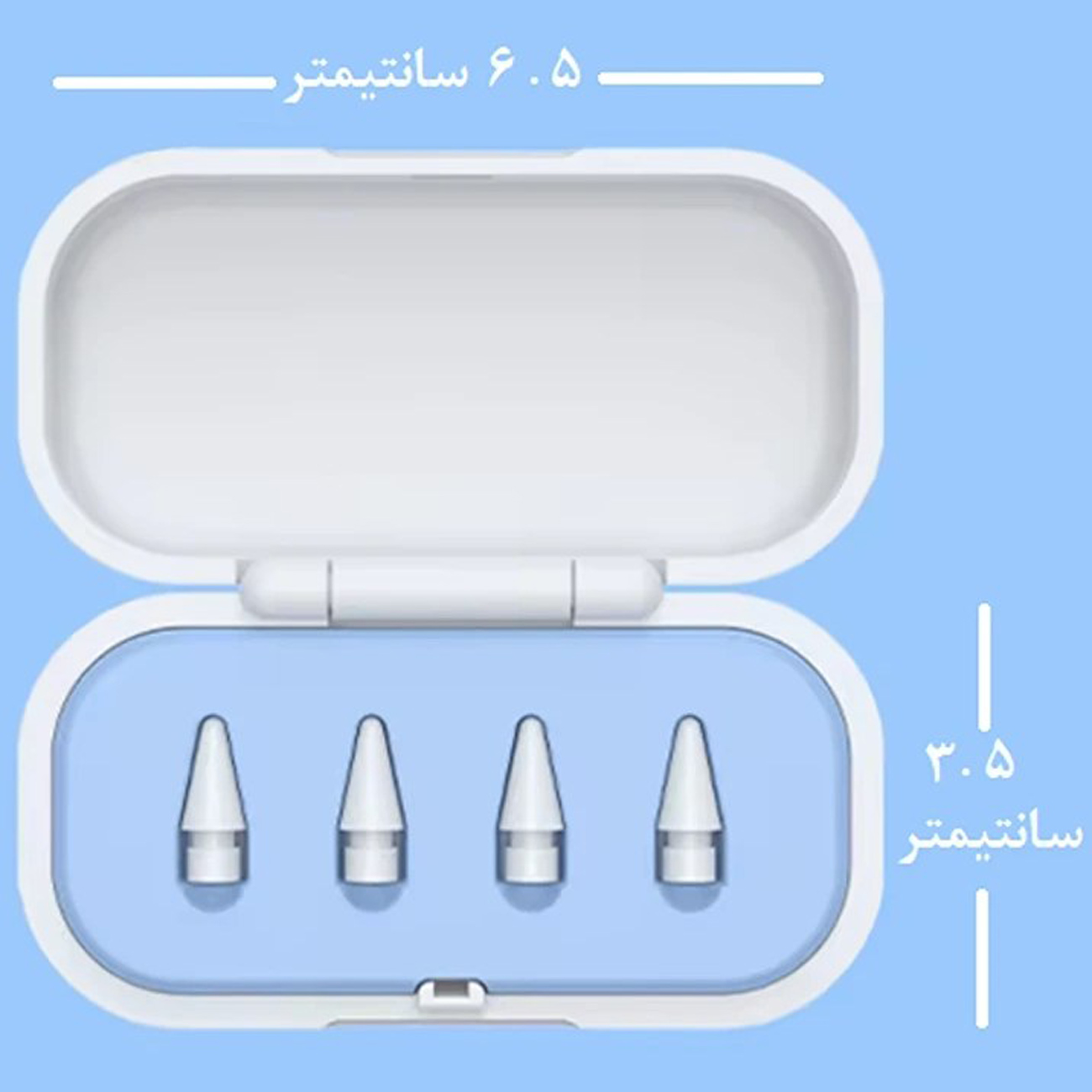 ابعاد جعبه نوک قلم لمسی
