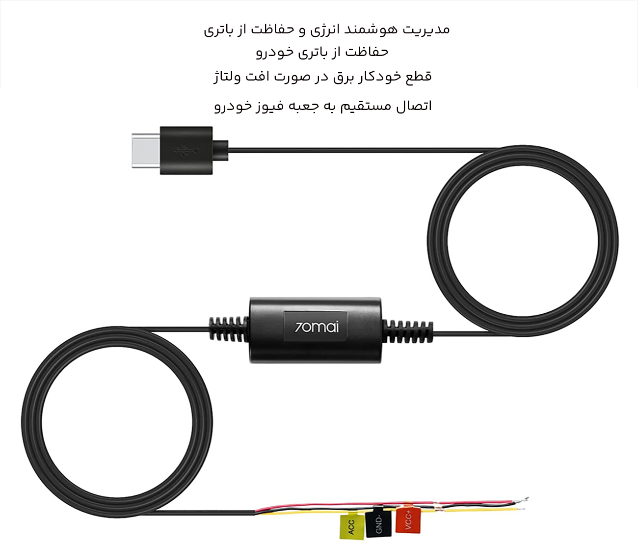 کیت سخت افزاری دوربین خودرو هفتاد مای