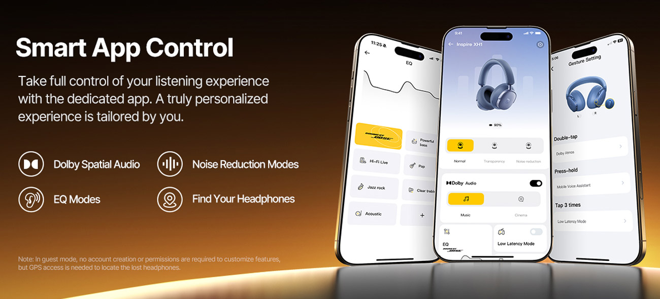 اپلیکیشن هدفون در موبایل