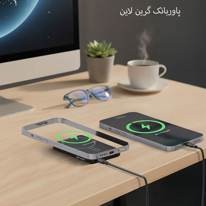 شارژ همزمان موبایل با پاوربانک