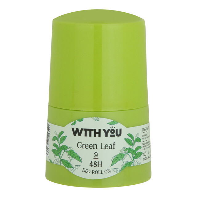 رول ضد تعریق زنانه ویت یو مدل GREEN LEAF حجم 50 میلی لیتر