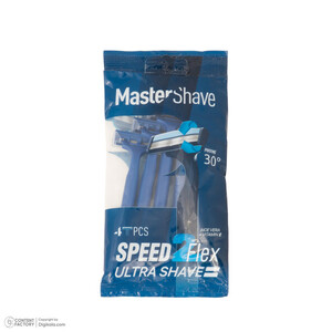 خود تراش مستر شیو مدل Speed 2 Flex بسته 4 عددی
