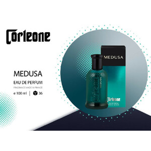 ادوپرفیوم زنانه کورلئونه مدل Medusa با رایحه خنک حجم 100 میلی‌لیتر