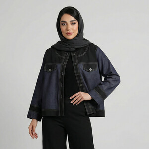 شومیز آستین بلند یقه گرد زنانه مدل S-03