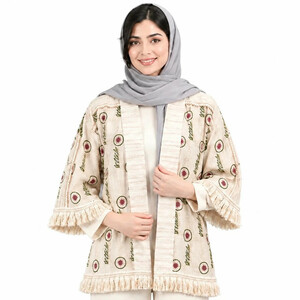 مانتو زنانه مدل سوزن دوزی