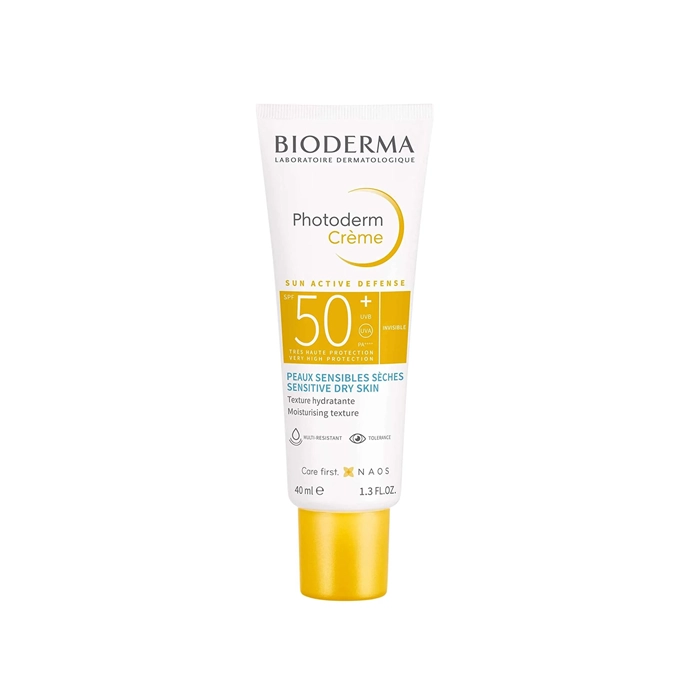 کرم ضد آفتاب فتودرم بایودرما برای پوستهای خشک و حساس SPF 50