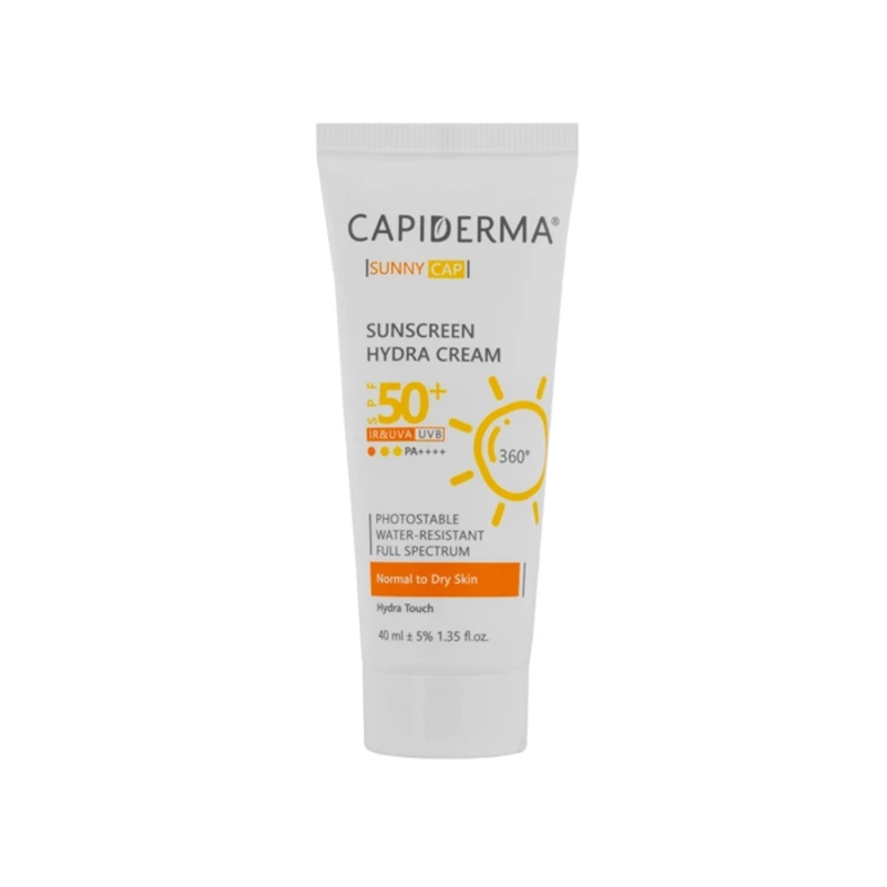 ضدآفتاب پوست نرمال تا خشک بی رنگ spf 50+ کپیدرما