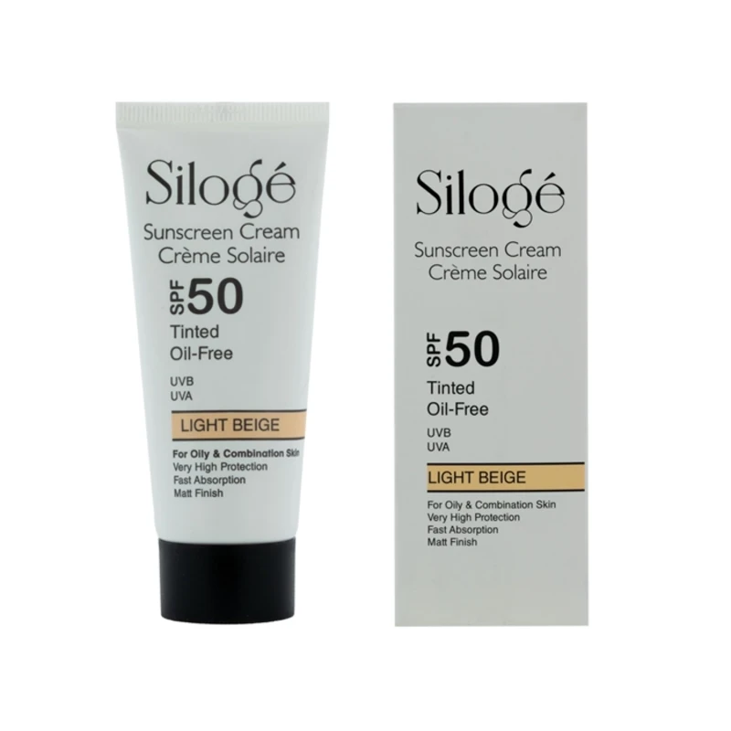 ضدآفتاب فاقد چربی رنگی روشن SPF 50 سیلوژه