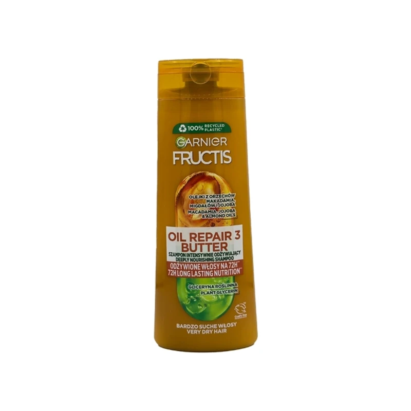 شامپو مرطوب کننده مخصوص موی خشک FRUCTIS گارنیر مدل OIL REPAIR 3 BUTTER