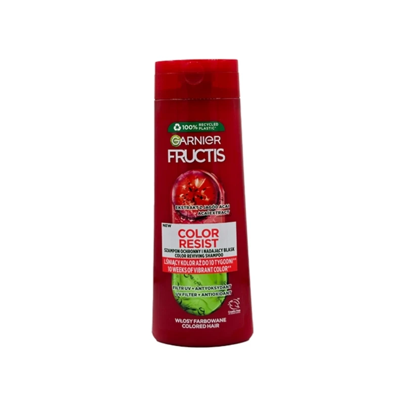 شامپو مخصوص موهای رنگ شده FRUCTIS گارنیر مدل COLOR RESIST