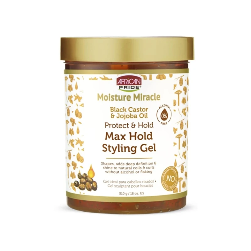 ژل موی فر افریکن پراید مدل Miracle Max Hold Styling