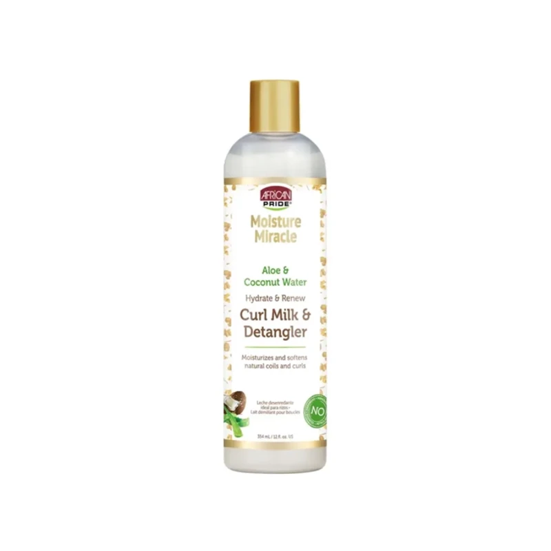 کرم نرم کننده موی فر افریکن پراید مدل Aloe &amp; Coconut Water