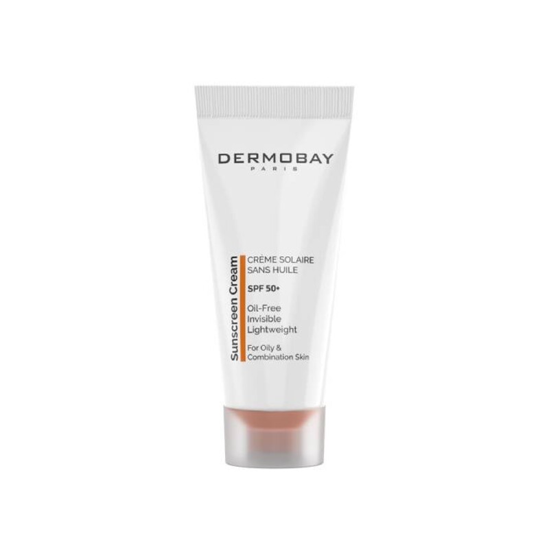 کرم ضد آفتاب SPF50 بی رنگ فاقد چربی درموبای