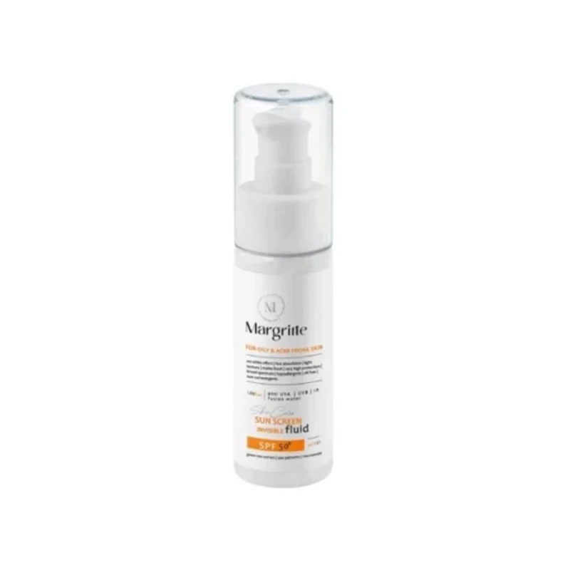 فلوئید ضد آفتاب پوست نرمال تا خشک SPF50 مارگریت