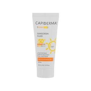 ضد آفتاب مختلط تا چرب بی رنگ spf 50 کپیدرما