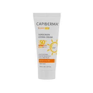 ضدآفتاب پوست نرمال تا خشک بی رنگ spf 50+ کپیدرما