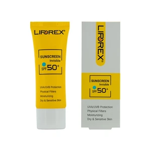 ضدآفتاب پوست خشک و حساس بی رنگ SPF 50 لیپورکس