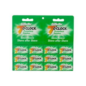 تیغ یدک ژیلت مدل 7oclock بسته 12 عددی