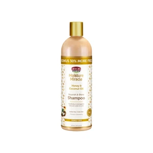 شامپو موهای فر افریکن پراید مدل Miracle Honey &amp; Coconut Oil