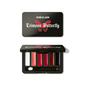 پالت رژلب براق شیگلم از کالکشن Crimson Butterfly