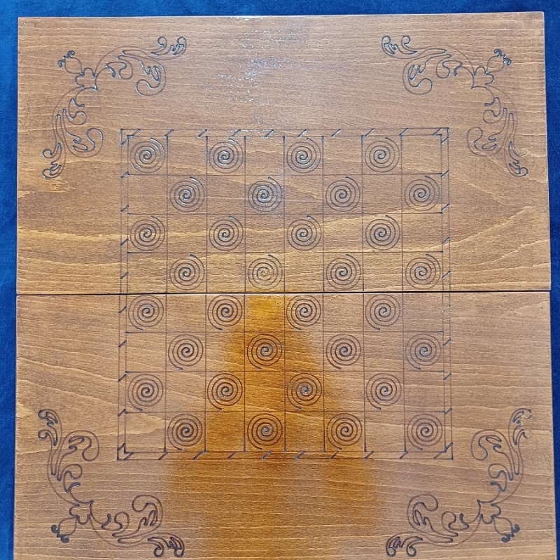تخته نرد چوب روسی