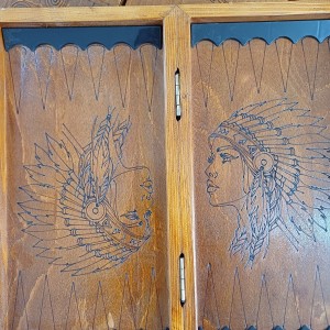 تخته نرد چوب روسی