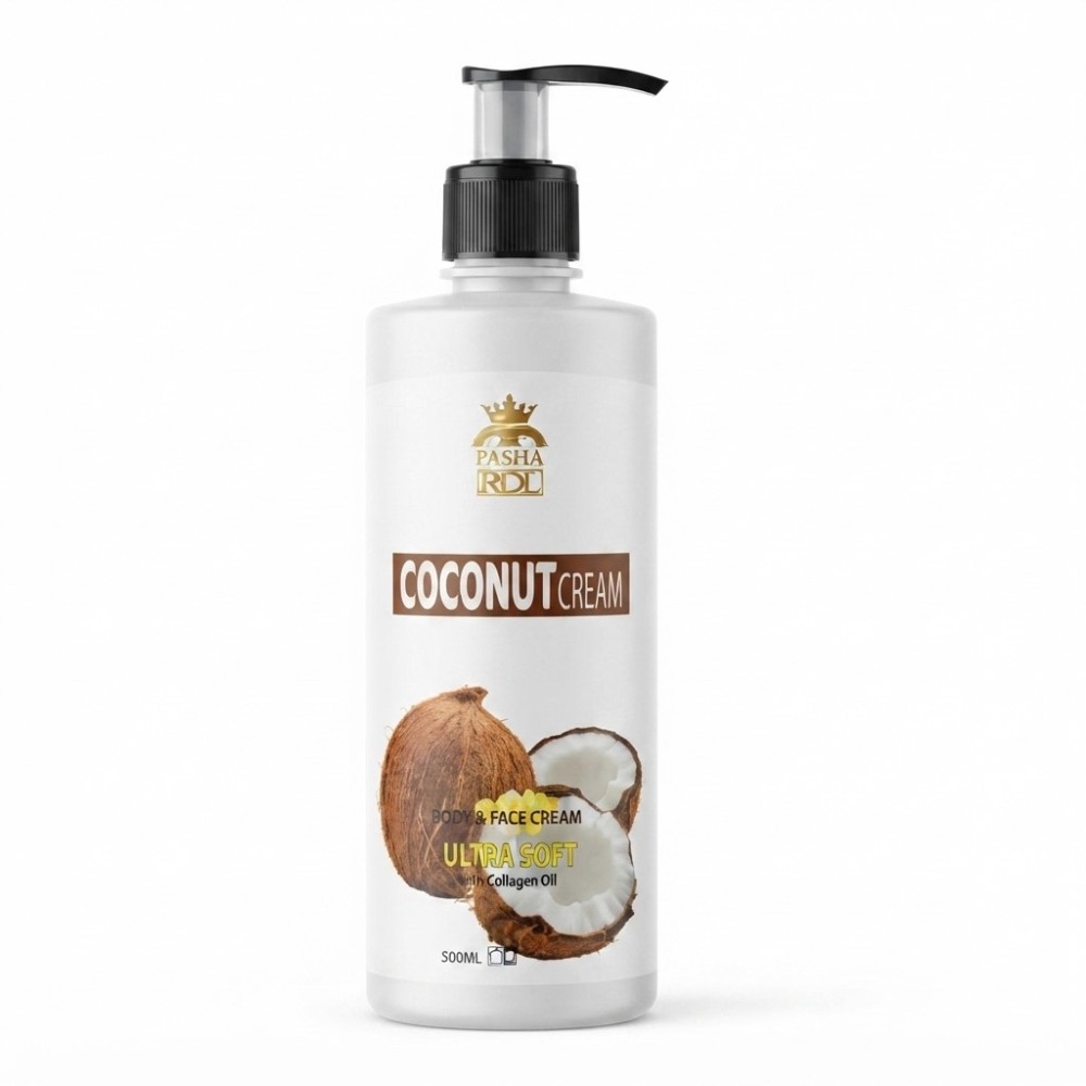 مرطوب کننده صورت و بدن پاشا مدل نارگیل