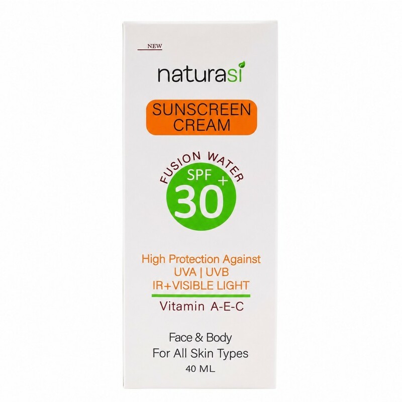 کرم ضد آفتاب بی رنگ ناتوراسی SPF30+
