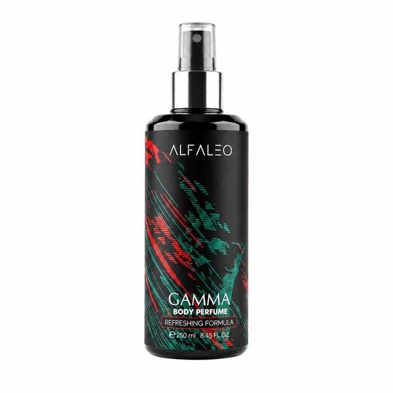بادی پرفیوم آلفالئو مدل GAMMA حجم ۲۵۰ میلی لیتر