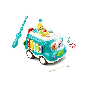 ماشین اسباب بازی 6 در 1 چند منظوره بلزدار و موزیکال KIDS