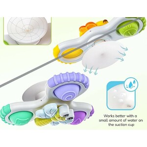 اسپینر چسبان پاپتی 3 عددی طرح حیوانات اسباب بازی SPINNING TOYS
