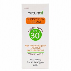 کرم ضد آفتاب بی رنگ ناتوراسی SPF30+