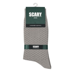 جوراب ساق بلند مردانه Scary طرح خال ریز کلاسیک