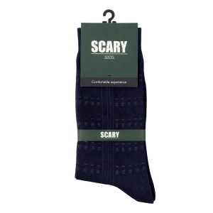 جوراب ساق بلند مردانه scary طرح کلاسیک