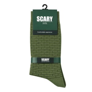 جوراب ساق بلند مردانه scary طرح کلاسیک