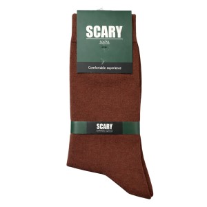 جوراب ساق بلند مردانه scary طرح کلاسیک رنگی