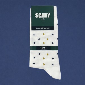 جوراب ساق بلند مردانه scary طرح کلاسیک