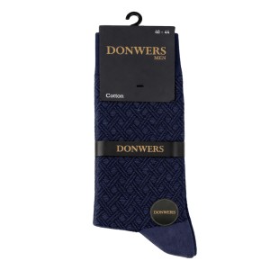 جوراب ساق بلند مردانه donwers طرح کلاسیک