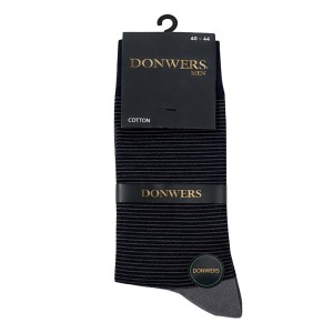 جوراب ساق بلند مردانه donwers طرح کلاسیک