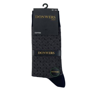 جوراب ساق بلند مردانه donwers طرح کلاسیک