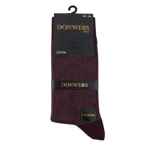 جوراب ساق بلند مردانه donwers طرح کلاسیک