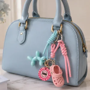 چارم بگ وارداتی  کراکس صورتی