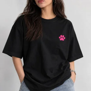 تیشرت زنانه طرح پنجه