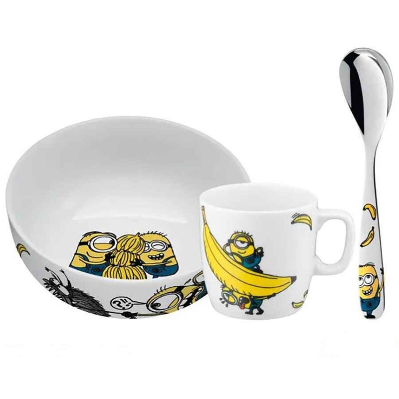 سرویس صبحانه کودک 3 پارچه دبلیو ام اف مدل WMF Minions