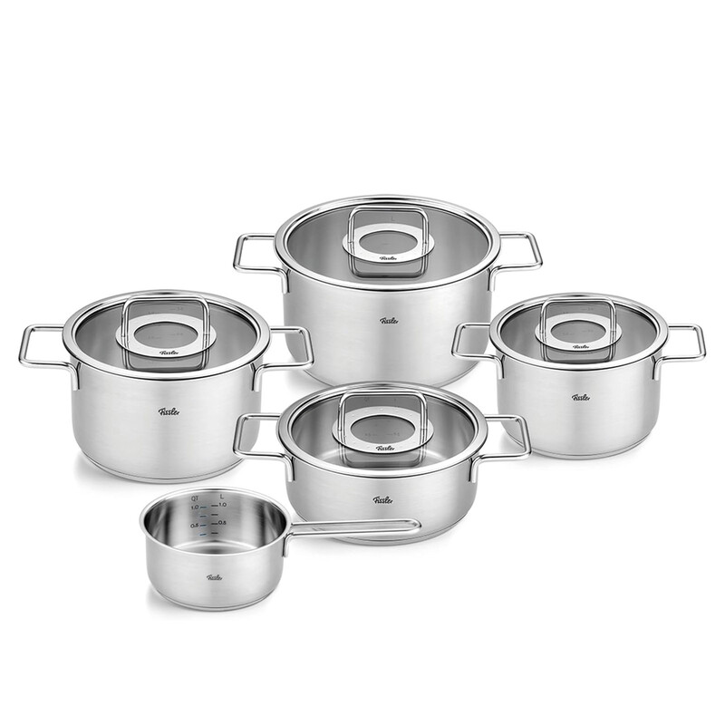 سرویس قابلمه 9 پارچه فیسلر مدل FISSLER PURE GLASS