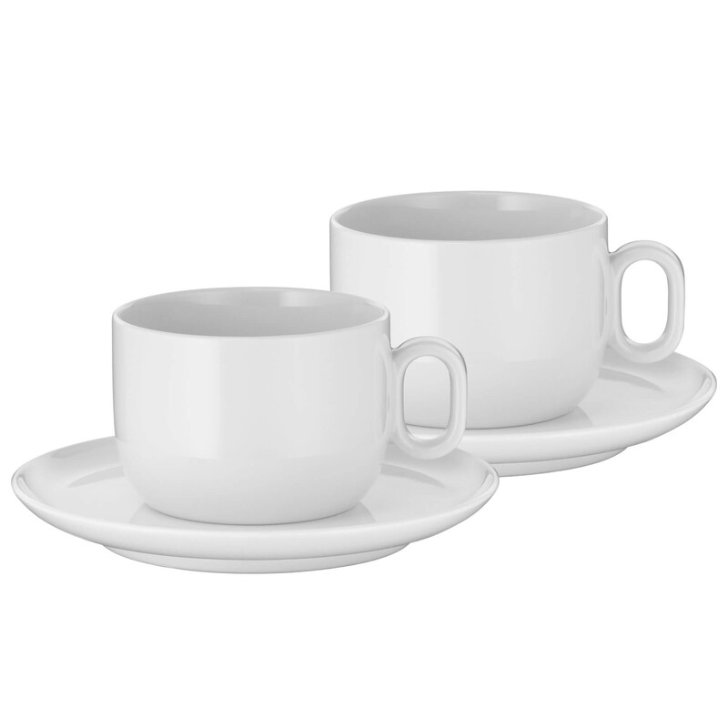 فنجان و نعلبکی دبلیو ام اف مدل WMF Barista Cappuccino بسته 2 عددی